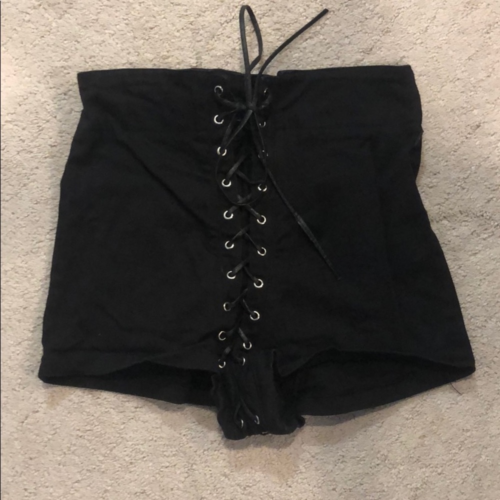 High waisted shorts